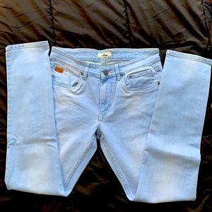 Wrogn light wash blue jeans size 32